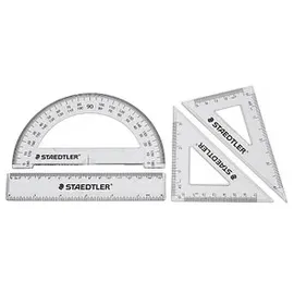 Staedtler Lineal-Set transparent