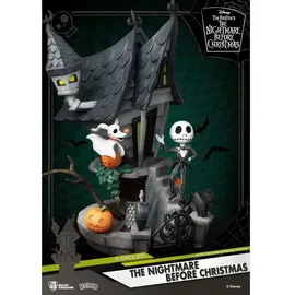 Beast Kingdom Toys Beast Kingdom Nightmare Before Christmas D-Stage PVC Diorama Jack's Haunted House 15 cm