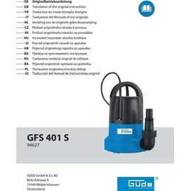 Güde GFS 401 S