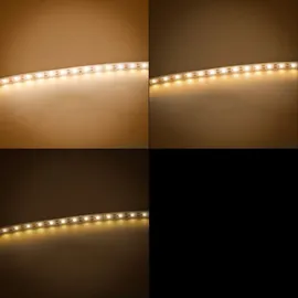 esotec Solar LED-Streifen 5 Meter 300 LEDs warmweiß IP54