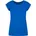 T-Shirt Ladies Extended Shoulder Tee lang geschnittenes T-Shirt für Frauen Bright Blue S S
