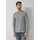 s.Oliver Flammgarn-Longsleeve mit Teilungsnaht und Label-Patch - grau - S