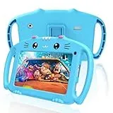 VESWWE Kids Tablet für Kinder 7 Zoll Kinder Tablet Android mit WiFi 2GB 32G ROM Dual Kamera Elterliche Kontrolle Kindertablet ab 3 Jahren bis 14(Blau)