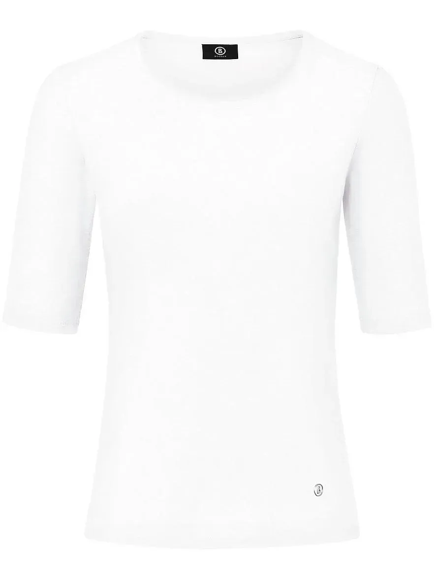 Rundhals-Shirt Modell Velvet Bogner weiss, 44