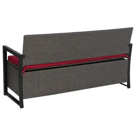MCW F39-3 3er Sitzbank  ~  grau/bordeaux