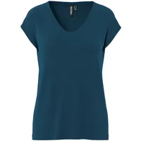 Pieces T-Shirt Pckamala Blau L