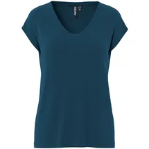 Pieces T-Shirt Pckamala Blau L