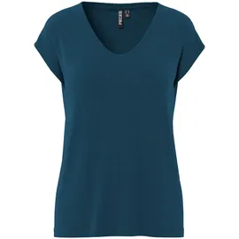 Pieces T-Shirt Pckamala Blau L
