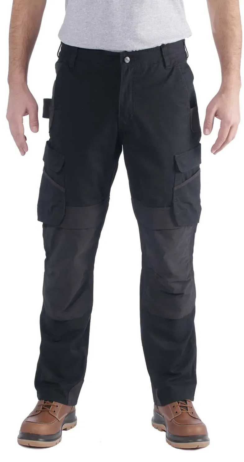 Carhartt® Herren-Arbeitshose Relaxed Fit Mit Cargo-Taschen 103335 - black - W40/L30