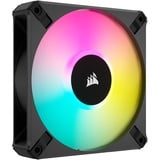 Corsair iCUE AF120 RGB Elite 120mm PWM Dreifach-Lüfter-Kit - Acht RGB-LEDs Pro Lüfter - AirGuide-Technologie - Fluiddynamisches Lager - Inklusive iCUE Lighting Node CORE Controller - Schwarz