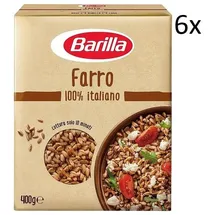 Barilla Farro 100% italienisch Dinkel Lecker, gesund Mittelmeerküche 400g