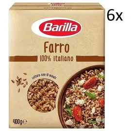 Barilla Farro 100% italienisch Dinkel Lecker, gesund Mittelmeerküche 400g