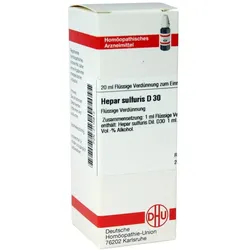 Hepar Sulfuris D 30 Dilution 20 ml