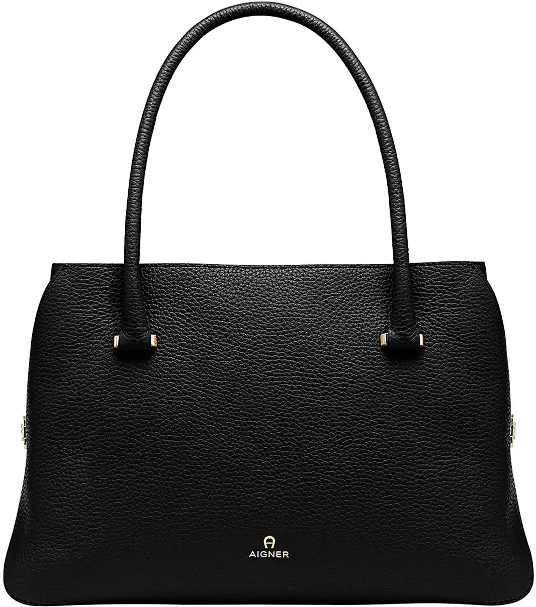 AIGNER Kurzgriff Tasche Milano L black