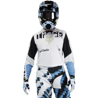 Fox 180 Image Jersey, White Digi, Medium