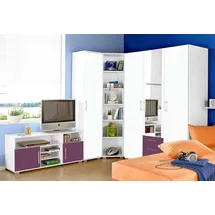 Priess Jugendzimmer-Set Set, 5 Stk. tlg., lila