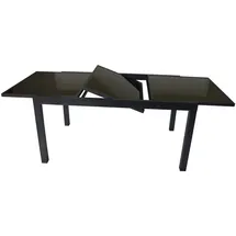 FRG Ausziehtisch 150-210 x 90 x 75 cm Schwarz
