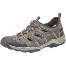 Rieker 08065 grau/schwarz 44