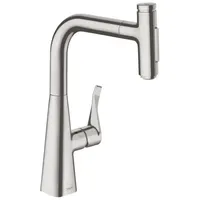 Hansgrohe Metris Select M71 240 Edelstahl Finish 73817800