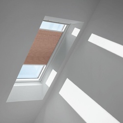 VELUX Wabenplissee Muskat 1165, 55x98 cm (C04), Aluminiumschiene,GGU,Manuell,VELUX