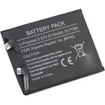 AccuCell Akku passend für Xiaomi Redmi Note 14 – Li-Polymer, 3,87V, 5110mAh, 19,77Wh, eingebaut