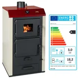 Wasserführender Kaminofen Holzofen Prity NS20 18.2 + 3kw EEK-A