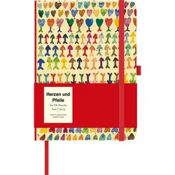 Herzen und Pfeile Notizbuch - Kalender 2026