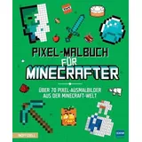 Ullmann Medien Pixel-Malbuch für Minecrafter - Über 70 Pixel-Ausmalbilder aus der Minecraft-Welt