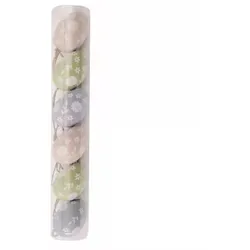 Dekoration - Set mit Eiern, 6 cm - 6 Stück