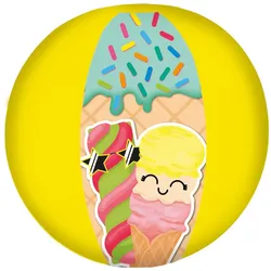 Happy People 77452 - Happy Summer Strandball Wasserball (ca. 29 cm)