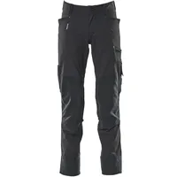 Mascot Hose mit Knietaschen, Stretchstoff Hose Größe 82C42, schwarzblau