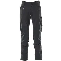 Mascot Hose mit Knietaschen, Stretchstoff Hose Größe 82C42, schwarzblau