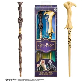 The Noble Collection The Elder AND Lord Voldemort WANDS