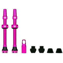 Muc-Off Muc Off Tubeless Valve Kit V2 Universal for MTB & Road 44 pink