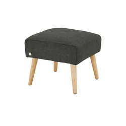 SOHO Polsterhocker  Jolyn ¦ grau ¦ Maße (cm): B: 49 H: 45 T: 49.0
