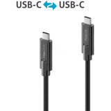 PureLink USB-C auf USB-C Kabel - 3.1 Gen 1, 3A/5V/60W, 5G, DP Alt Mode - iSerie - schwarz