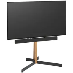 Vogel's Comfort TVS 3695 - Aufstellung - für LCD TV - Holz, Stahl - Schwarz, Oak