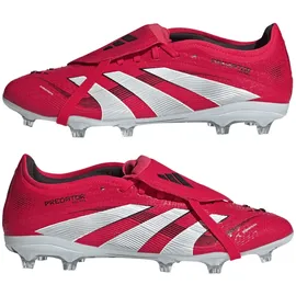 adidas Predator Pro Fold-Over Tongue FG Fußballschuh lucid red - rot, Größe 46 - 46