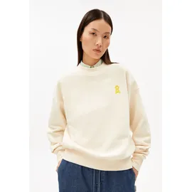 ARMEDANGELS Sweatshirt Beige/Weiß XXL