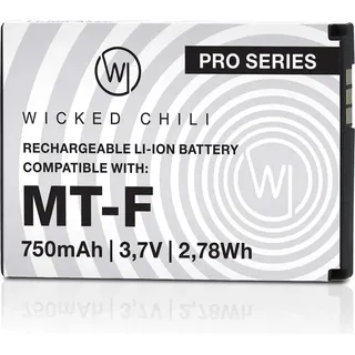 Wicked Chili Akku kompatibel mit AVM Fritz!Fon C5 C4 M2 / Fritzfon Telefon Zusatzakku 1x Ersatz-Akku für Original AVM Fritz Fon 312BAT006, 312BAT016 (750mAh Li-Ion)