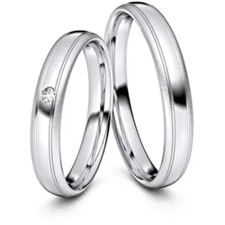 Trauringe Herne 750er Weiflgold - 6556