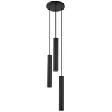 LINDBY Joffrey 3-flg. 24 cm rund schwarz