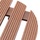 vidaXL Pflanzenroller 2 Stk. Braun Ø30x7,5 cm WPC