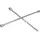 KS Tools Radkreuzschlüssel 3/4" x 24 x 27 x 32 mm - 518.1155