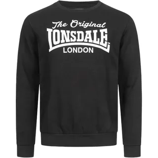 Lonsdale Herren Rundhals Sweatshirt normale Passform BURGHEAD