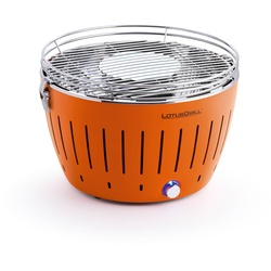 LotusGrill Holzkohlegrill Ø 35 cm Stahl Orange