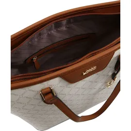 L.Credi Handtasche Filiberta mit Label-Applikationen