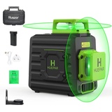 HUEPAR B02CG grüner 2D Kreuzlinienlaser mit LitiumIonen Batterie Mit stativ TPD14