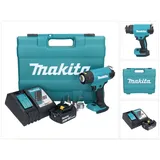 Makita DHG 181 RG1K Akku Heißluftgebläse 18 V 150 - 550°C + 1x Akku 6,0 Ah + Ladegerät + Koffer