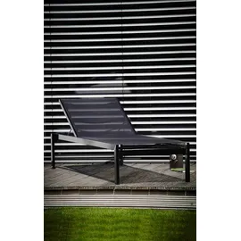 JAN KURTZ Quadrato 207 x 72,5 x 37 cm silber/schwarz